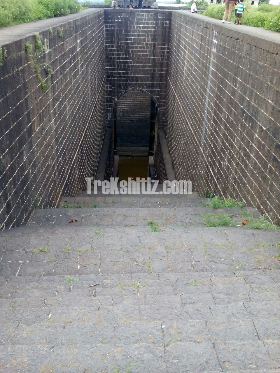 Stepped well Near Kamla Bhavani Mandir Karmala Fort